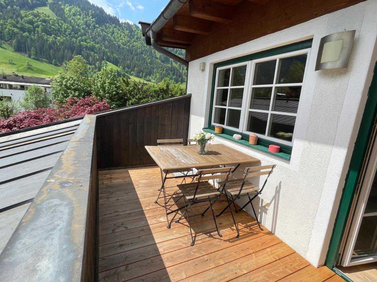 Bacherwiese Penthouse By Alpine Host Helpers Kitzbühel Buitenkant foto